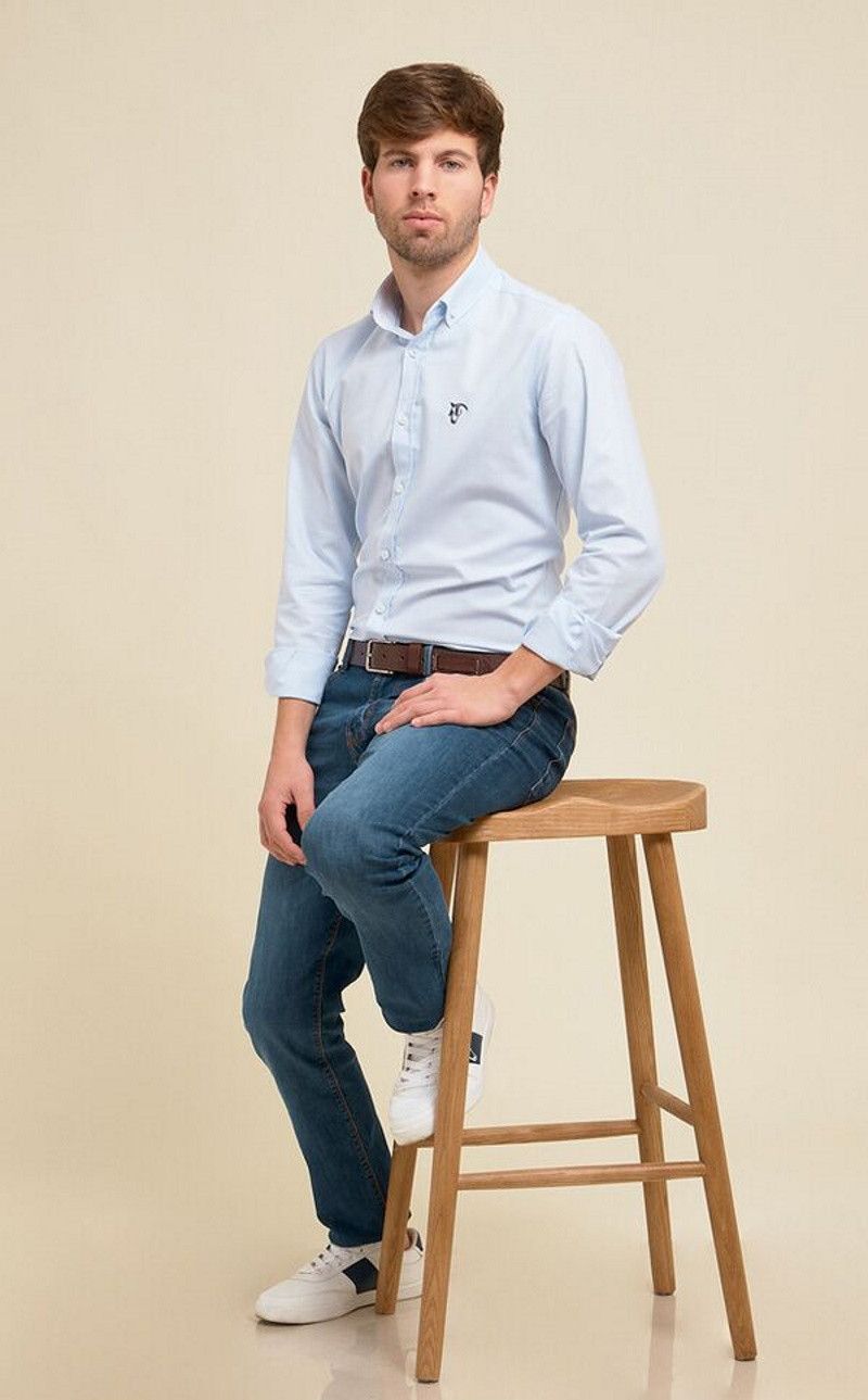 CAMISA OXFORD DETALLE - Imagen 8